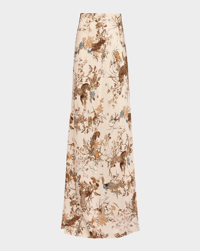 Tapestry Jungle Zeta Maxi Skirt